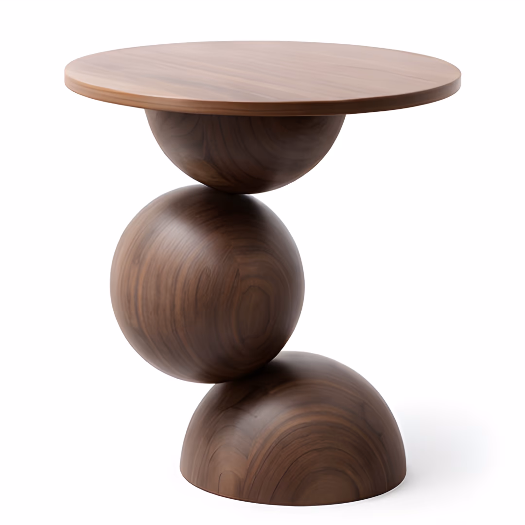 Aroha House Triveni Orb Side Table