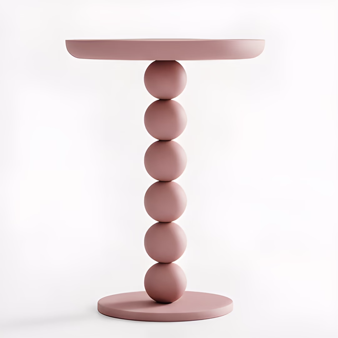 Aroha House Gulabi Gola Side Table