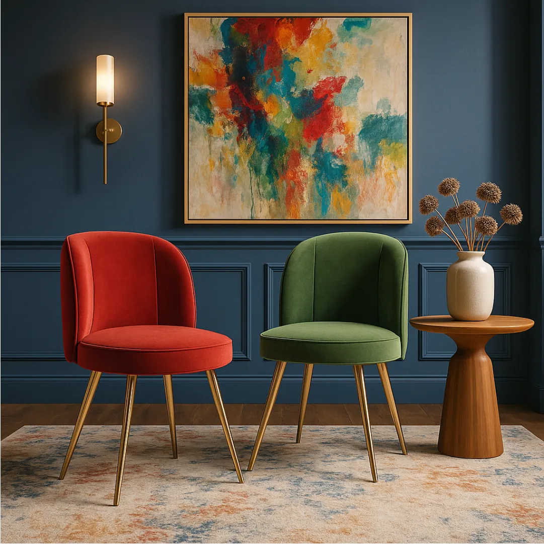 Aroha House Ibiza Pop Accent Chair — Contemporary Color Statement