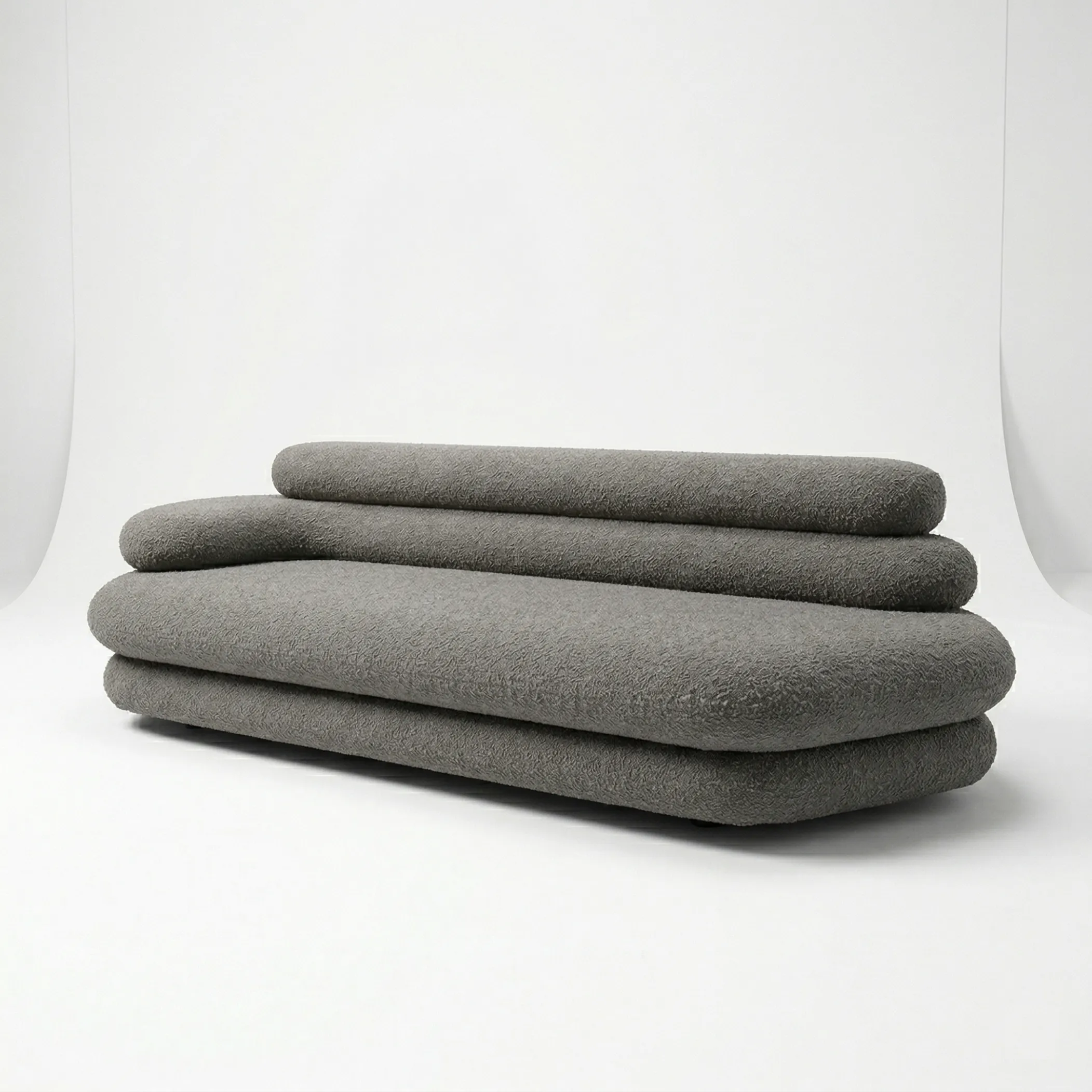 Aroha House Slate Layer Minimal Sofa – Contemporary Designer Seating