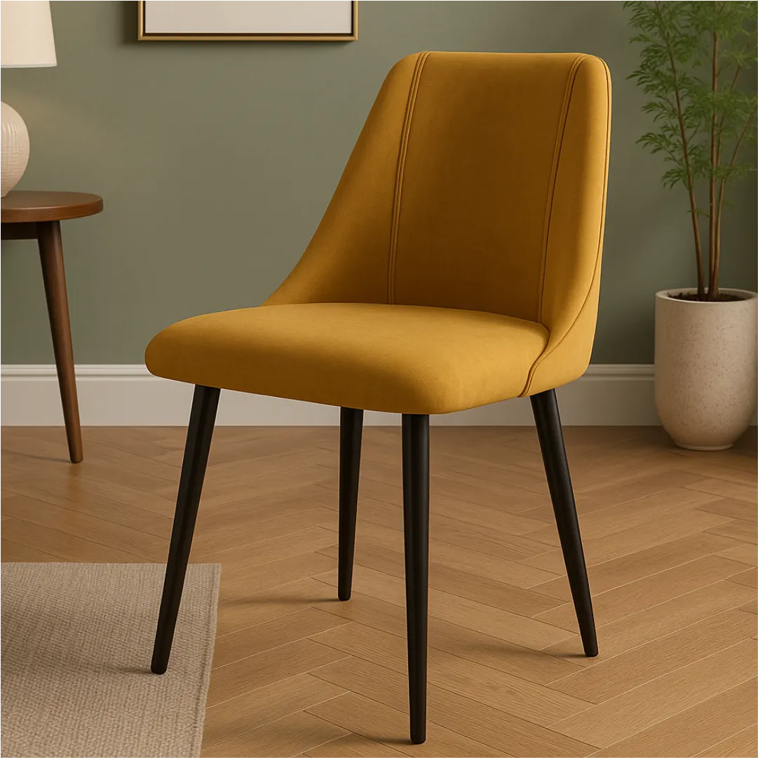 Aroha House Como Dining Chair — Sleek Upholstered Silhouette