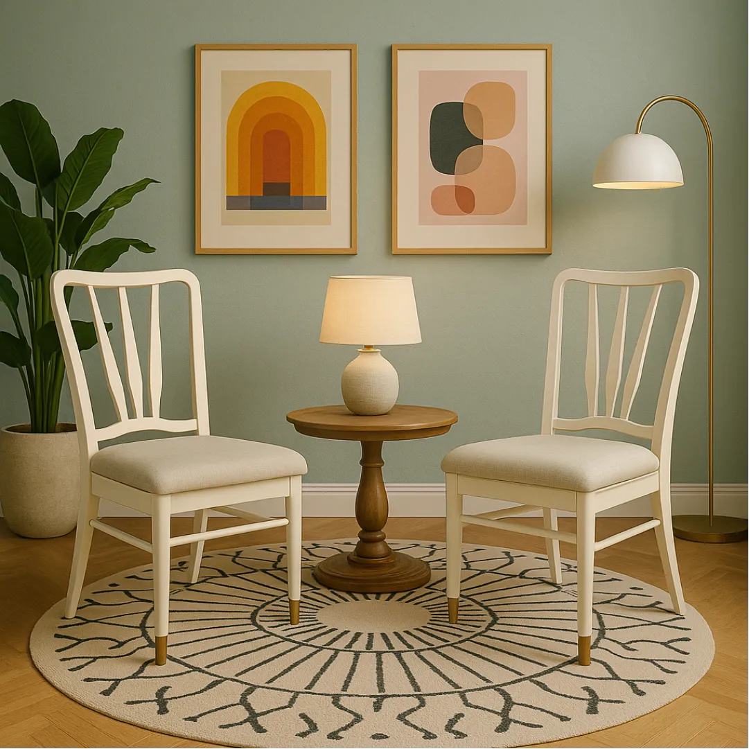 Aroha House Nordic Classic Dining Chair — Light Wood Minimal Form